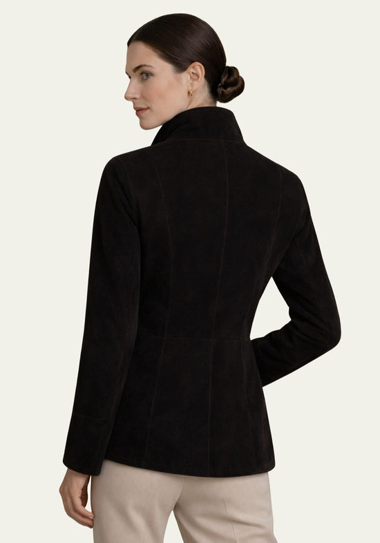 Reversible Jacke aus Leder