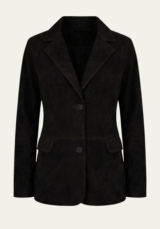 Jacket aus Veloursleder