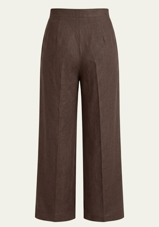 Damenhemd & Damenhose Braun  Blazer & Palazzo-Hose