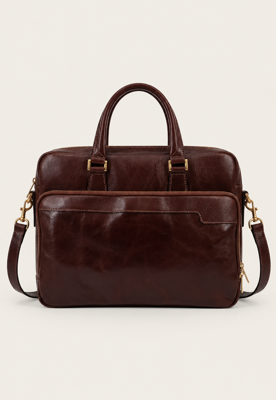 Aktentasche Laptoptasche Modell Mantova – Exklusive Leder Business Tasche