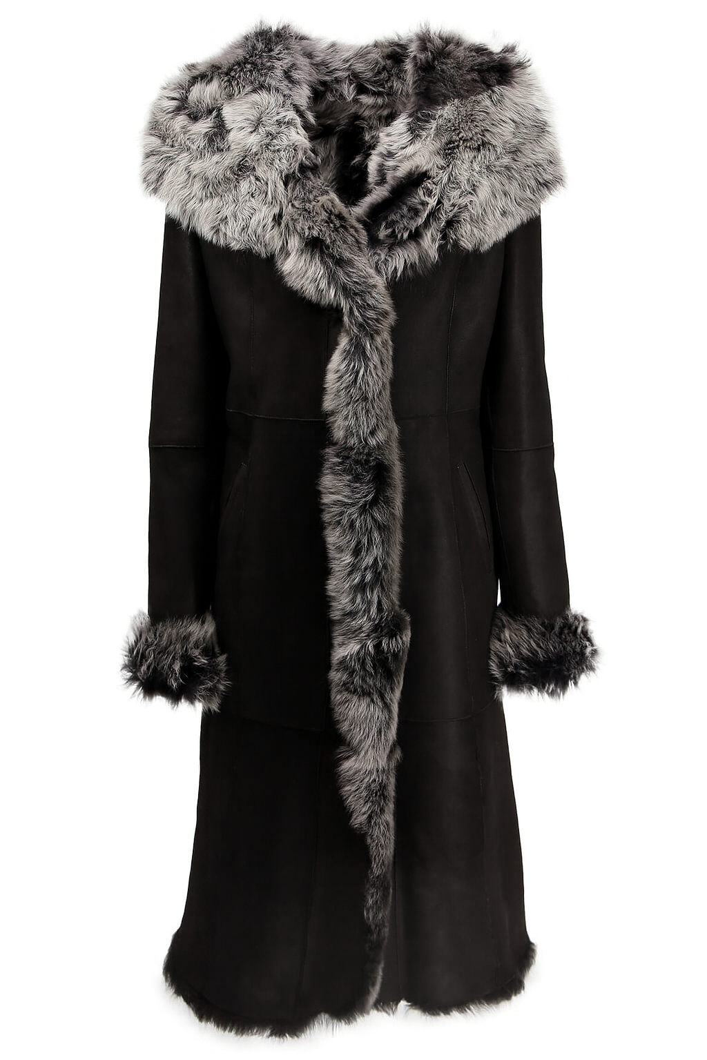 Toscana Charlene – Black Statement Coat