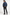 Herren Merino Lammfell Bomberjacke  B16 in Blau