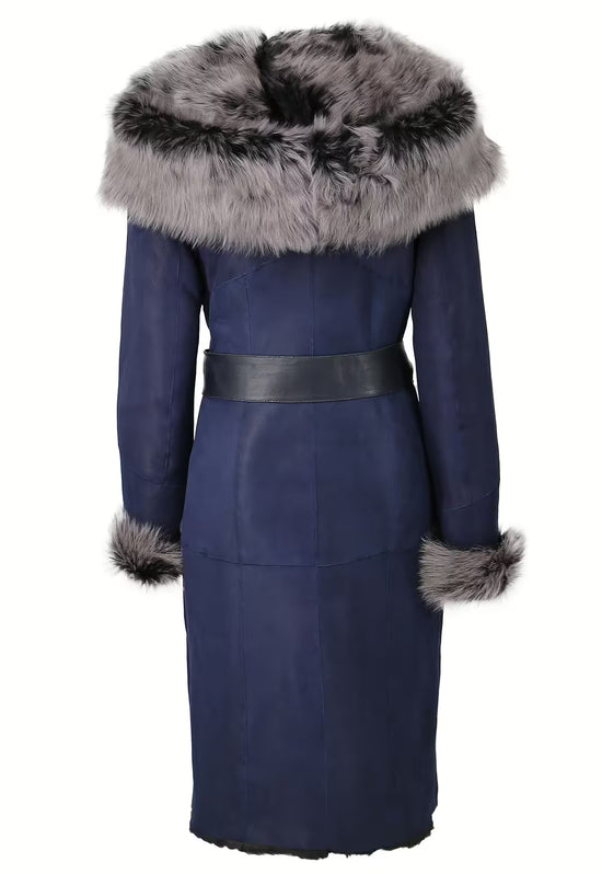 Hollert Blue Valmere - Midnight Handcrafted Toscana Coat