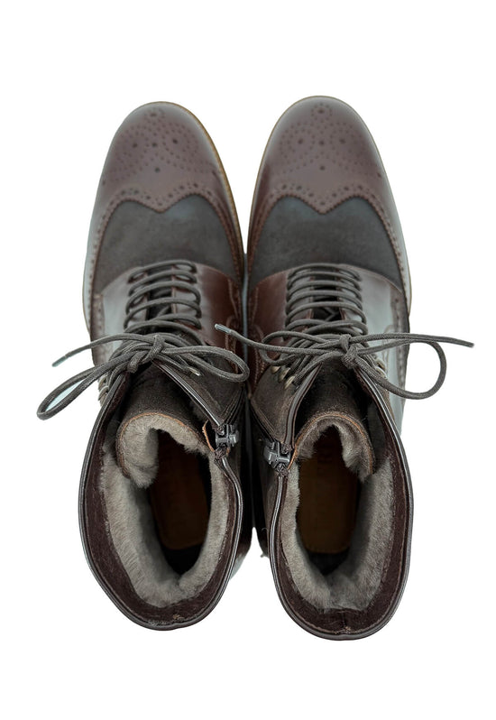 Męskie buty z owczej skóry Model 7821