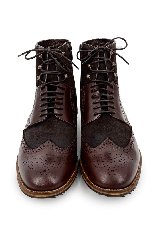 Męskie buty z owczej skóry Model 7821