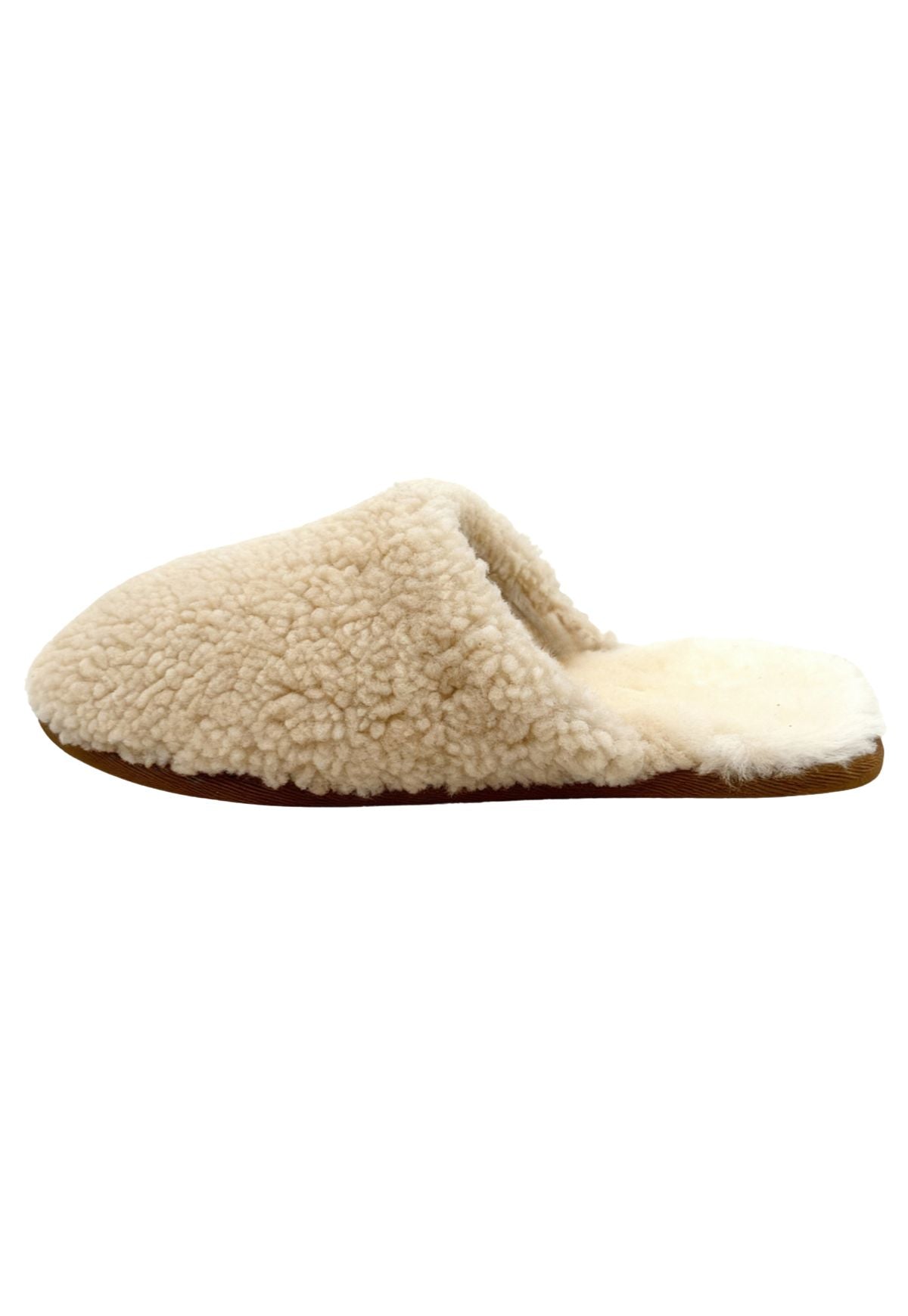 Curly Cosy damskie kapcie z owczej skóry - Naturalne ciepło i delikatna lekkość