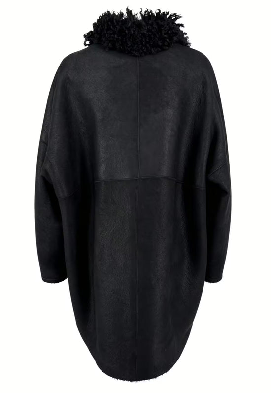 Shearling Jacke aus Lammfell mit stilvollem Curly Kragen