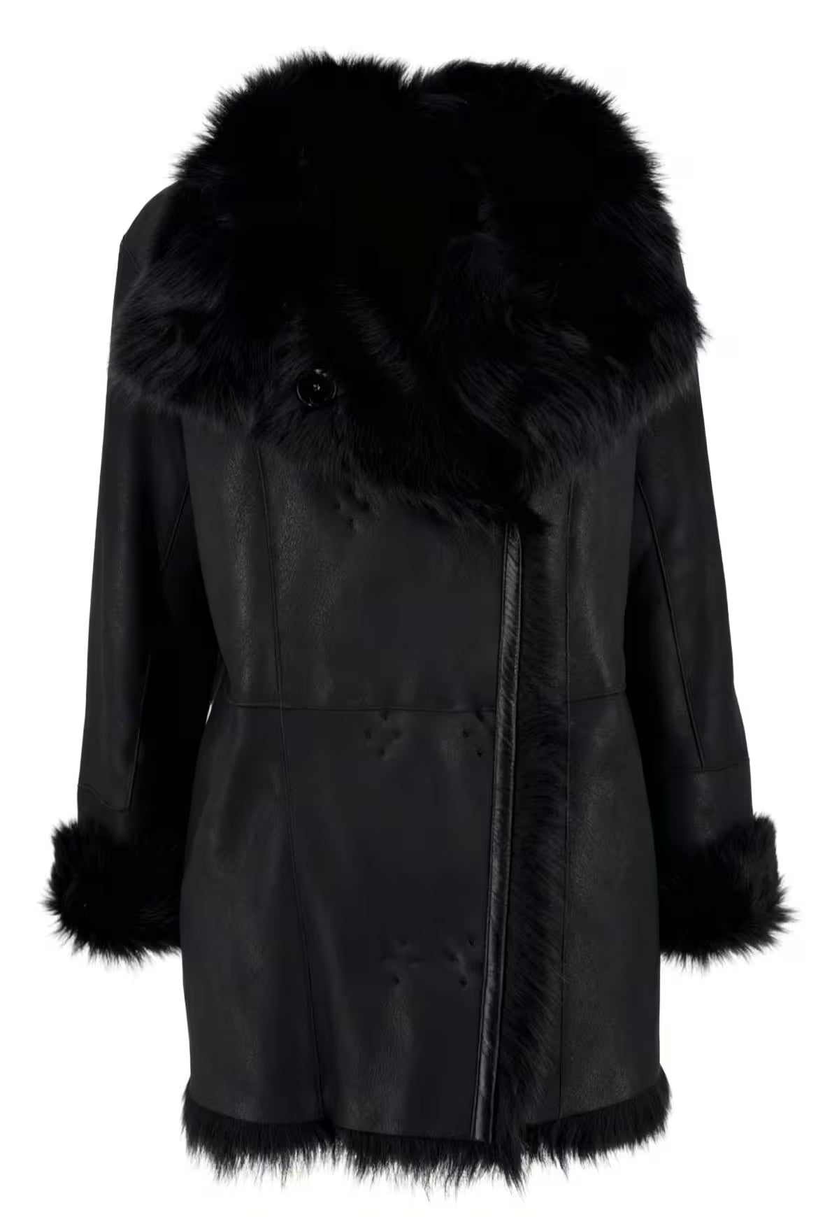 Wendbare Lammfelljacke - Anmut und Sanftheit in Bewegung und Form
