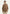 Damen-Poncho mit Fransen in warmem Camelton, One Size