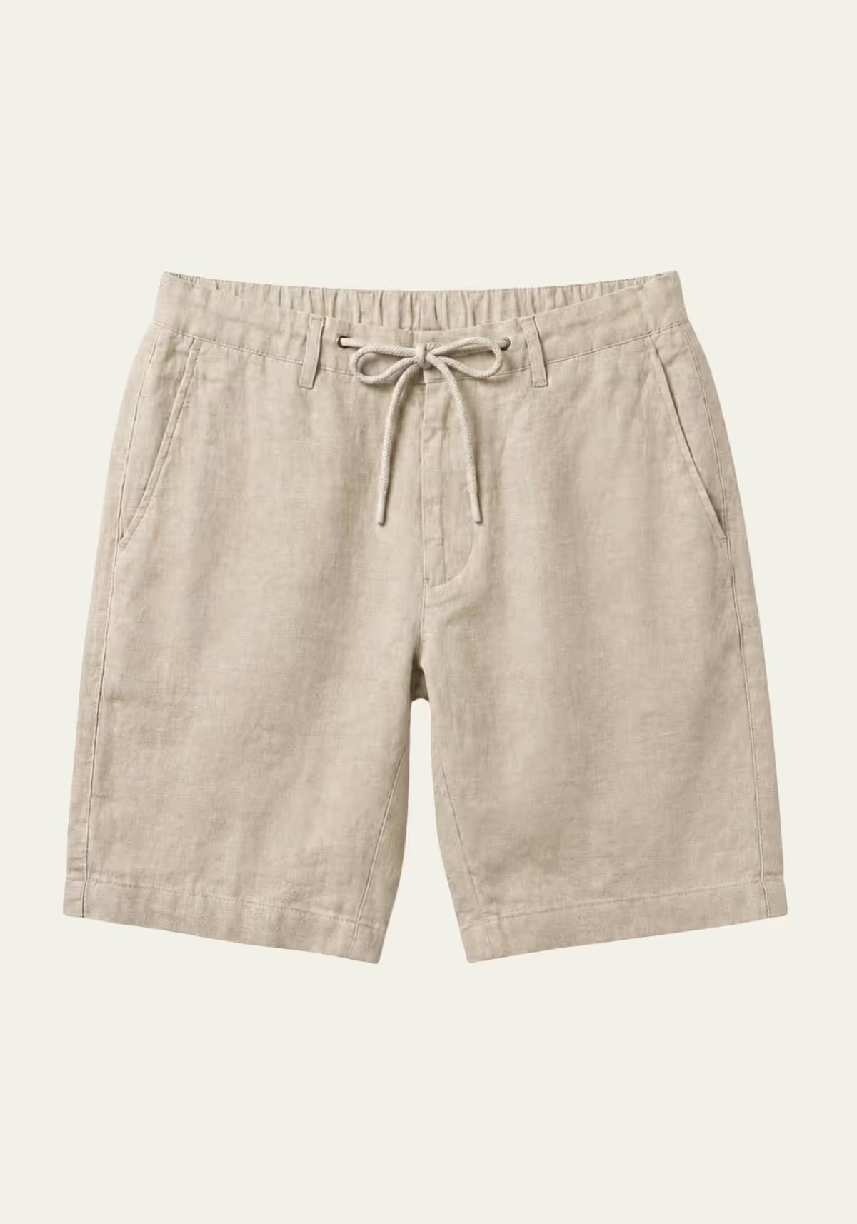 Leinen-Shorts in Beige aus 100% Leinen – ruhig, luftig, zeitlos