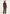 Damenhemd & Damenhose Braun – Langarm-Blazer & Palazzo-Hose