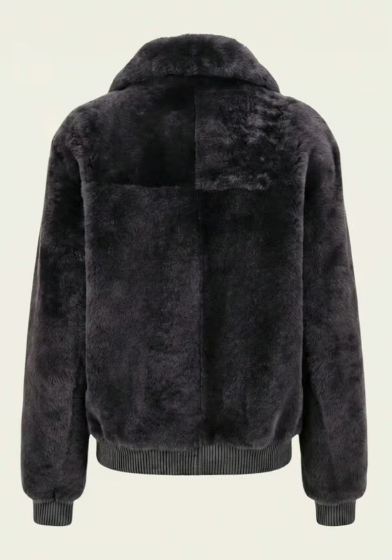 Luxuriöser Lammfell-Blouson aus Shearling – Modell 1051