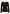 Damen-Langarmshirt aus Lyocell und Merinowolle Schwarz