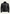 Lammfelljacke aus schwarzem Glattleder Victor