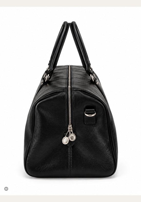 Herren Handtasche Schwarz