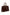Braune Leder-Hobo-Tasche in schräger Seitenansicht mit Griffen, Frontriemen und goldfarbenen Details.