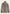 Lammfelljacke für Damen in Taupe, Rückansicht freigestellt mit glattem Fell und Bündchen