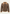 Herren-Lammfelljacke aus Merino-Lammfell in Walnuss und Cappuccino, frontal freigestellt.