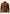 Herren-Lederjacke aus Veloursleder in Cognac, freigestellt von vorne mit zwei Brusttaschen.