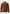 Herren-Lederjacke aus Veloursleder in Cognac freigestellt, Rückseite mit Rückennaht und Manschetten.