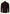 Herren-Lederjacke aus Veloursleder in Dunkelbraun, freigestellte Rückansicht mit geradem Schnitt