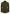Herren-Lederjacke aus Veloursleder in Oliv, Frontansicht mit Taillenbund und aufgesetzten Taschen.