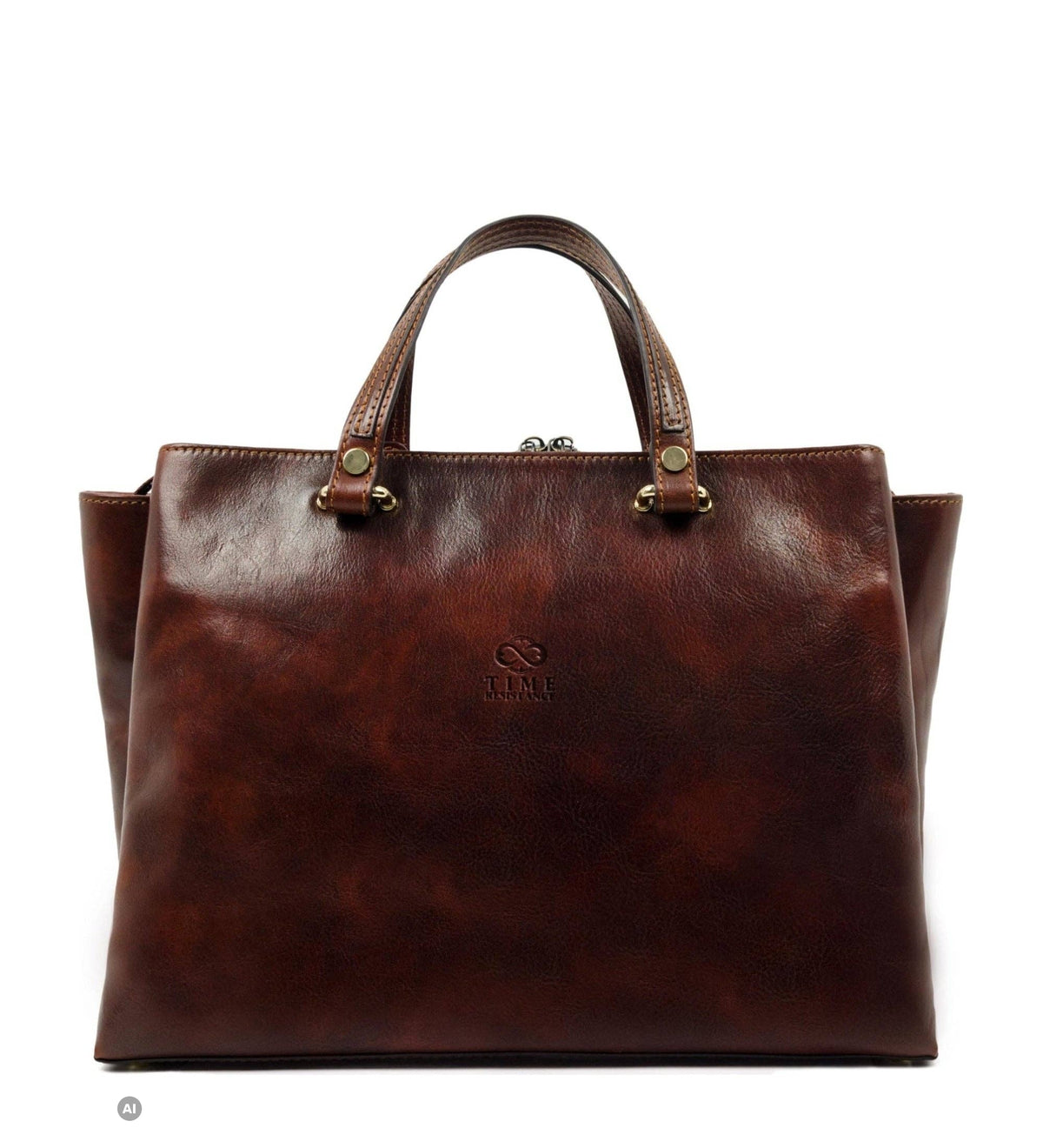 Ledertasche für Damen – Der scharlachrote Buchstabe: Brown