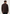 Rückenansicht des braunen Herren Pullovers aus Merinowolle mit feiner Rippstruktur.