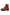 Braune Herren-Lammfell-Stiefelette aus Echtleder in seitlicher Ansicht mit robuster Sohle.
